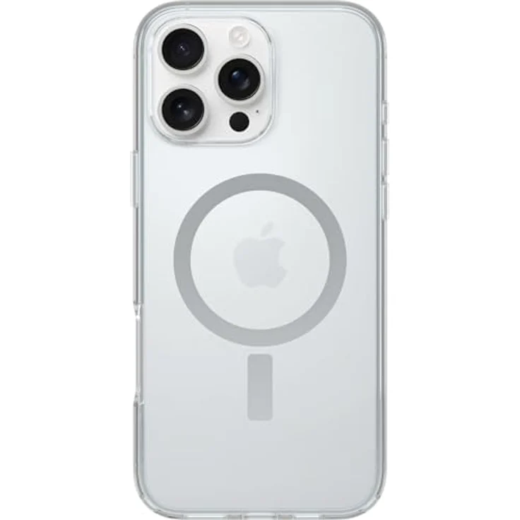 OtterBox Symmetry Series Clear MagSafe transparente Hülle für iPhone 16 Pro Max, stoßfest, sturzsicher, 3X getestet nach Militärstandard, Transparent – Bild 2