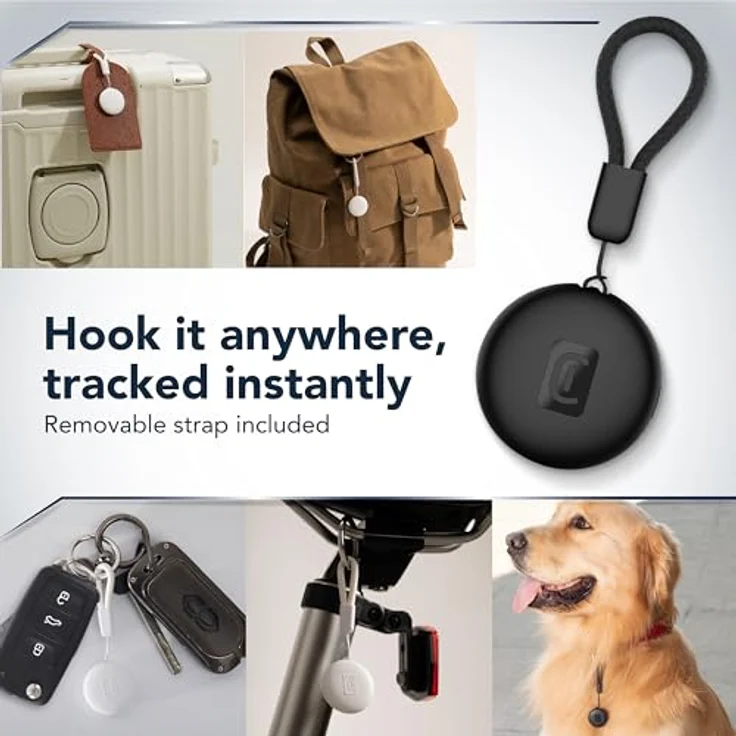 Cellularline Tracy Tag BTTRACYTAGANDROIDK, Bluetooth Tracker mit GPS-Ortung für Android, schwarz – Bild 5