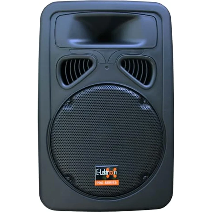 E-Lektron JAD30-B Sound-Anlage USB/SD & Bluetooth Soundsystem, 400W RMS Bi-Amp Enstufe in stabilem Kunststoffgehäuse, schwarz – Bild 2