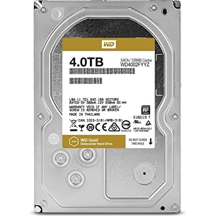 WD Gold 4 TB – Bild 2