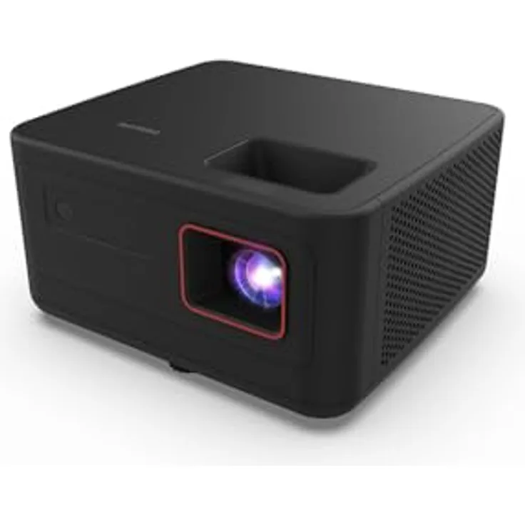 Philips GamePix 900, 4K-Beamer mit 3840 x 2160 Pixel, 6 ms Latenz, 240 Hz Bildwiederholrate, 1000 Lumen, WiFi 6, schwarz