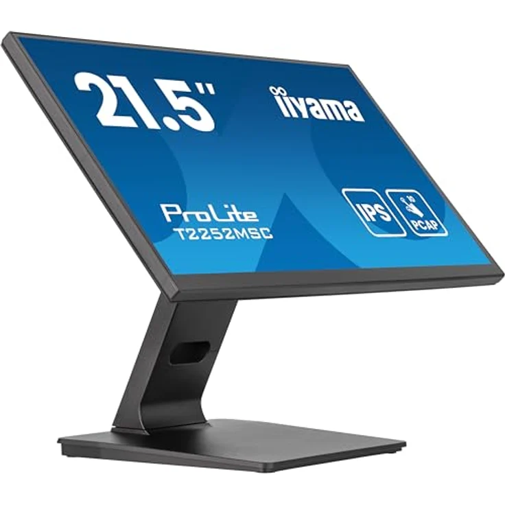 iiyama Prolite T2252MSC-B2AG 54,5cm 21,5" IPS LED-Monitor Full-HD 10 Punkt Multitouch kapazitiv HDMI DP USB3.2 7H AntiGlare-Beschichtung schwarz – Bild 4
