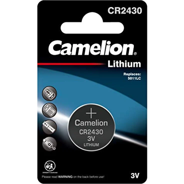 Camelion Knopfzelle 3V, CR 2430 1er Blister Camelion (DL2430 - 5011LC- E-CR2430 – Bild 2