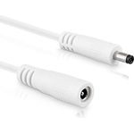 InLine® DC Verlängerungskabel, DC Stecker/Buchse 4,0x1,7mm, AWG 18, weiß, 1m