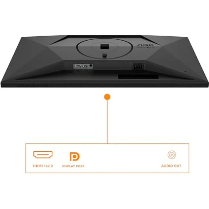 AOC Gaming Q27G4XF - 27 Zoll QHD Monitor, 180 Hz, 0.5 ms, FreeSync Prem., G-Sync comp., HDR10, schwarz/grau – Bild 4