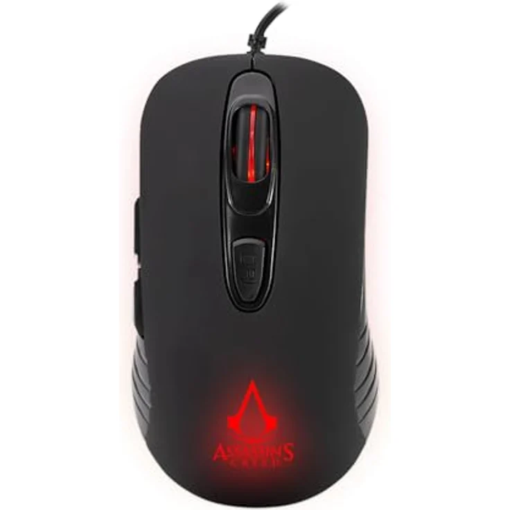 Freaks and Geeks FREAKS PC Mouse Wired Assassin's Creed Logo - Gaming Maus mit Assassin's Creed Logo – Bild 1