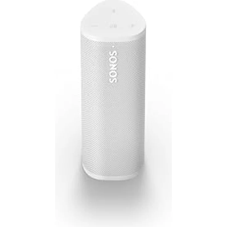 Sonos Roam 2 Extrem kompakter, mobiler WLAN Speaker - Wasserdicht - 10 Stunden Akkulaufzeit - Weiß – Bild 1