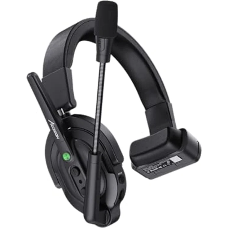Accsoon Como, Host-Headset mit zwei Remote-Headsets, ergonomisches Design, 400 Meter Reichweite, Dual-Mikrofon mit Geräuschunterdrückung – Bild 2