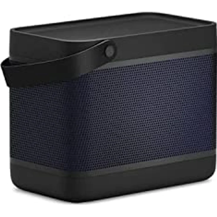 Bang & Olufsen Beolit 20 - Leistungsfähiger, kabelloser, tragbarer 360° Bluetooth Heim- Lautsprecher mit USB-C Ladekabel und integrierter Qi Ladestation - Schwarz Anthracite – Bild 1