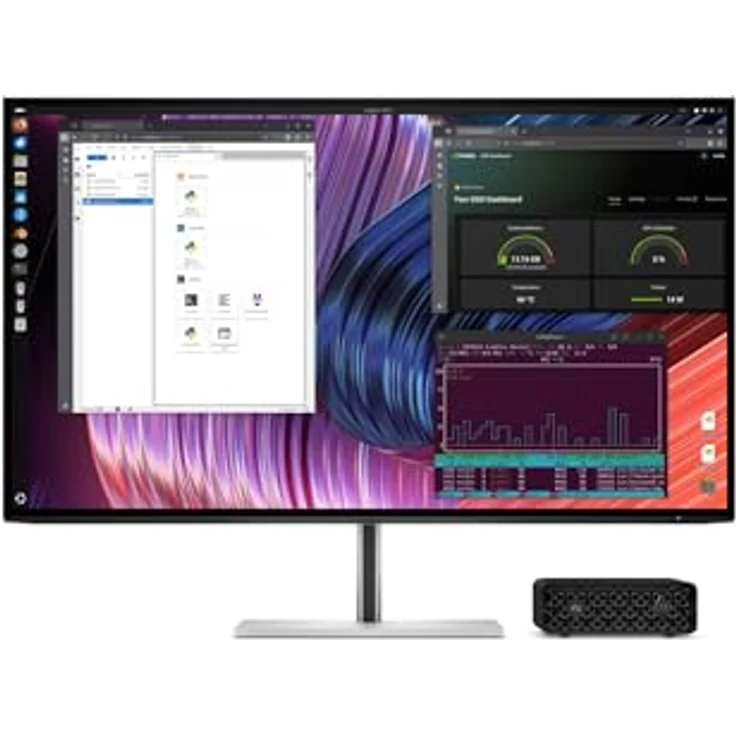 HP ZGX Nano G1n AI Station (DGX Spark), Mini-PC mit 128GB RAM, 2TB SSD, schwarz – Bild 3