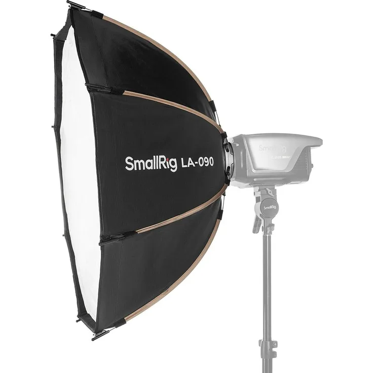 SmallRig LA-O90, 83 cm Softbox mit Reflektor, robuste Bauweise, schneller Aufbau, Bowens-Halterung, Oxford-Diffusor mit Antireflexbeschichtung