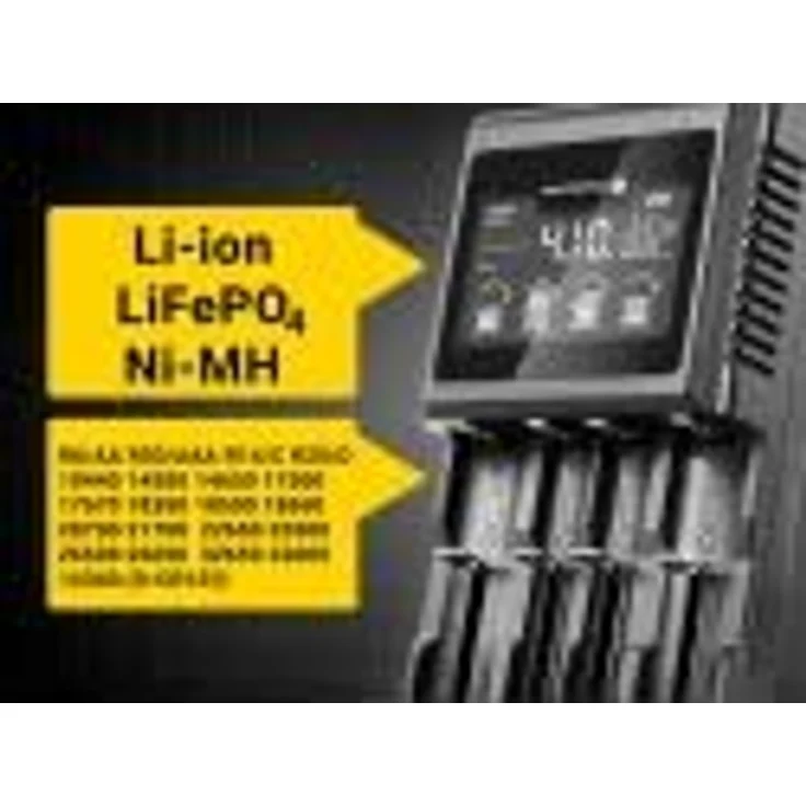 everActive Ladegerät für 4 Akkus 18650 AAA AA C D, professionell und schnell, große LCD-Anzeige, Kapazitätstest, Modell: UC-4000 – Bild 5