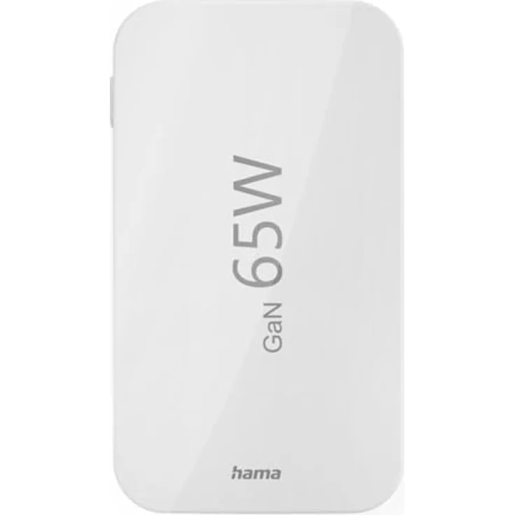 Hama Schnellladegerät, 2X USB-C, 1x USB-A, PD, 65 W, weiß – Bild 2