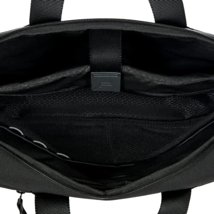 Porsche Design Urban Eco Aktentasche, 38 cm mit Laptopfach, schwarz, 100% Polyester – Bild 5