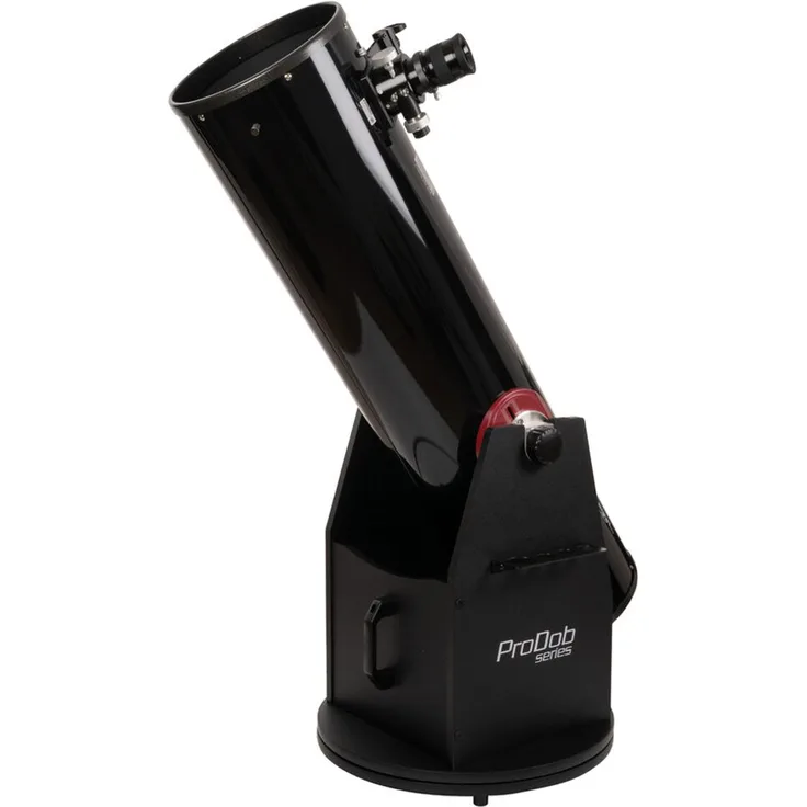 Omegon Dobson Teleskop ProDob N 254/1250 DOB II, mit Deluxe LED-Sucher und Crayford-Fokussierer