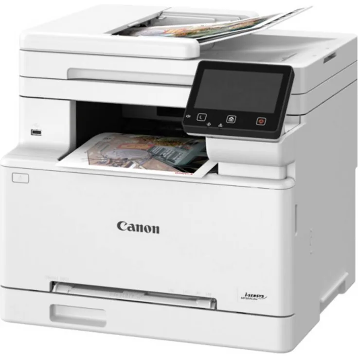 Canon i-SENSYS MF664Cdw, Multifunktionsdrucker Farblaser mit 25 Seiten/Min, ADF, Duplexdruck und 12,7 cm Touchscreen-Farbdisplay