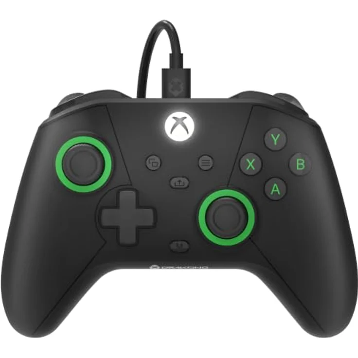 DRAKONG The Challenger Wired Hall Effect Controller, USB-C Gamepad mit 250Hz Latenz, programmierbaren Rücktasten, AUX Kopfhörerbuchse - schwarz – Bild 1