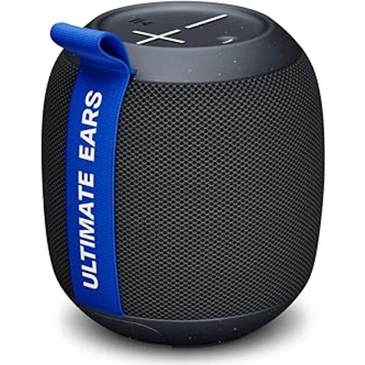 Ultimate Ears WONDERBOOM Play - Mobiler wasserdichter Bluetooth-Lautsprecher, staubdichter schwimmfähiger Lautsprecher mit 40 m Reichweite, Schwarz