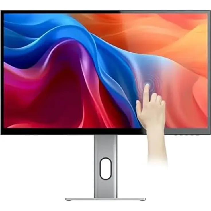 ALOGIC Clarity 27 5K Monitor, Touchscreen mit PD und 4096 Druckempfindlichkeit, ergonomischer Ständer, VESA-kompatibel