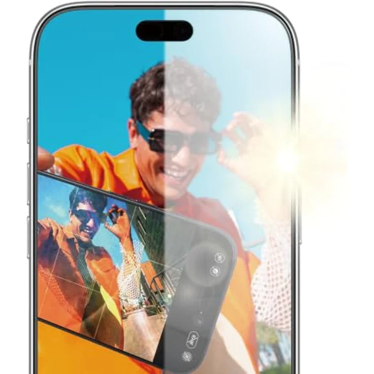 PanzerGlass Anti-reflective Armor Screen Protector für Apple iPhone 18 Pro, mit Drop Protection und FASTFIT IN-A-BOX – Bild 1