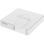 Xsarius Sniper X 4K White UHD HEVC OTT Linux WiFi IPTV PremiumTV Box, Hisilicon Quad-Core ARM Cortex-Chipsatz