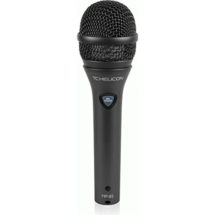 TC-Helicon MP-85, Dynamisches Gesangsmikrofon mit Supernieren-Richtcharakteristik und integriertem Pop-Filter