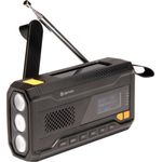 Denver SCD-2033 Akku-Radio DAB+, FM, wiederaufladbar, Handkurbel, Powerbank-Funktion, schwarz