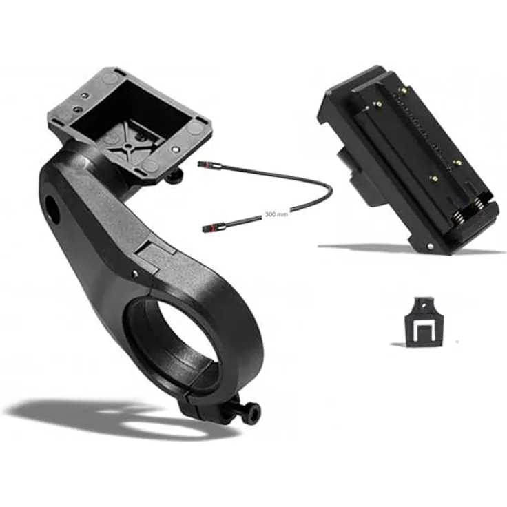 Bosch Nachrüst-Kit 1-Arm-Halter 31,8 mm, Smarte System, Schwarz, inkl. Display Empfangskabel und Montageanleitung