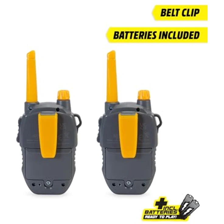 Dickie Walkie Talkie Builder, Funkgerät mit 2,4 GHz und bis zu 100 m Reichweite, 1 Stück – Bild 6