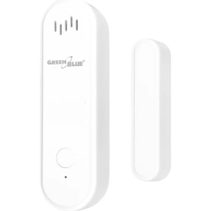 GreenBlue Drahtloser Tür- und Fenstersensor, Smart Home-kompatibel, weiß, 2 Stück, 92 x 21 x 26 mm – Bild 2