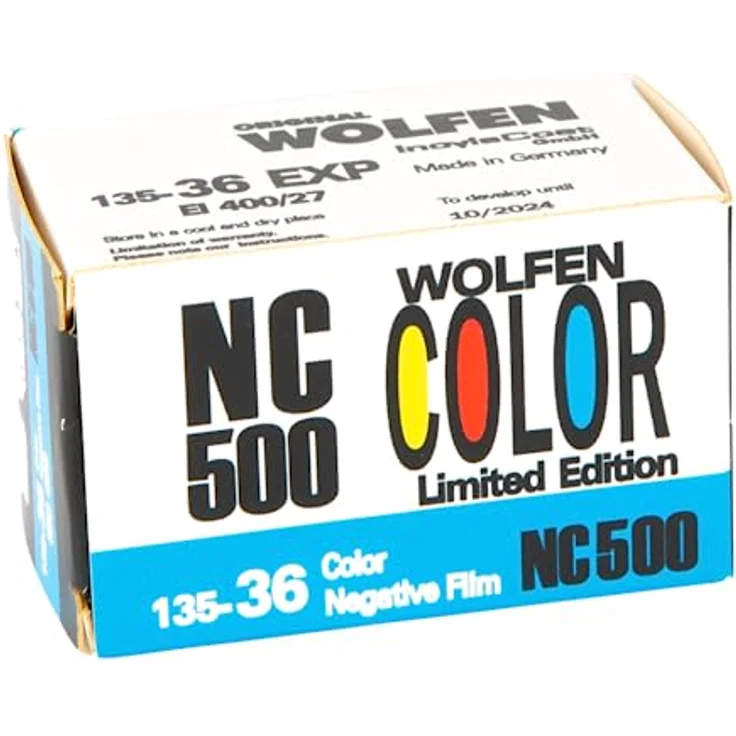 original WOLFEN (ORWO) Color NC500-36 Kleinbildfilm/Made IN Germany – Bild 1