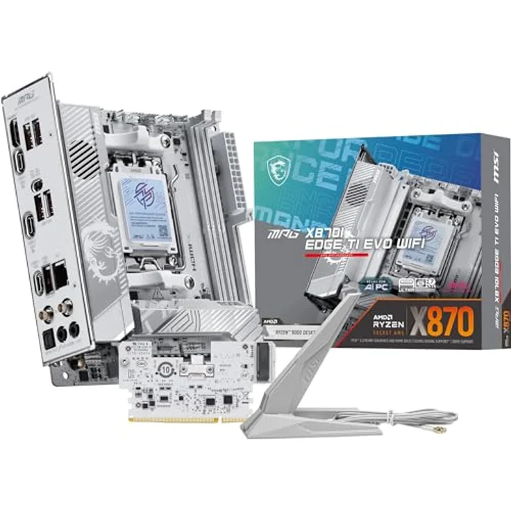 MSI MPG X870I Edge TI EVO WiFi, Mini-ITX Mainboard mit Wi-Fi und optimierter Kühlung – Bild 1