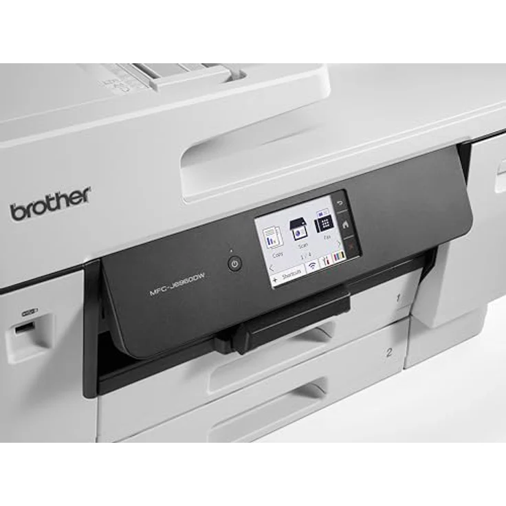 Brother MFC-J6960DW Multifunktionsdrucker, A3-Drucken, Scannen, Kopieren, Faxen, LAN (Ethernet), WLAN (Wi-Fi) – Bild 6