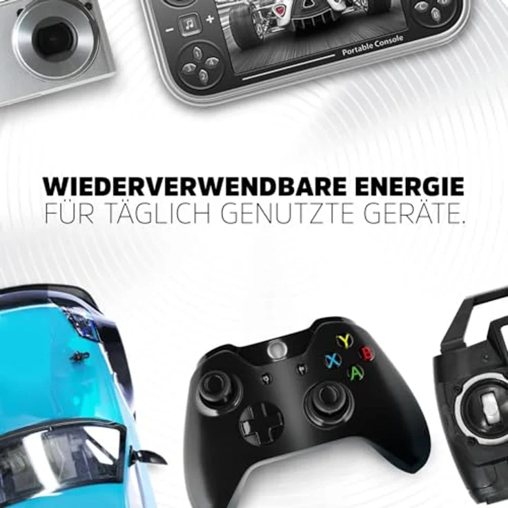 Energizer AA Akkus, Recharge Universal Akku, 4 wiederaufladbare Batterien AA – Bild 5