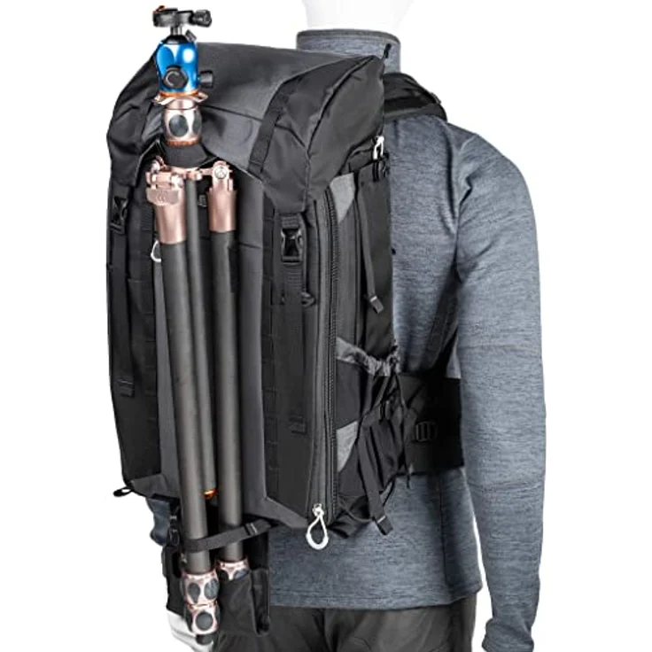 Think Tank FirstLight 35L+ Kamerarucksack für Abenteuerreisen, GRAU – Bild 4