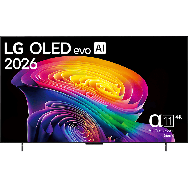 LG OLED42C67LA, 42 Zoll OLED evo Fernseher, 4K Smart TV mit αlpha 11 Gen3 Prozessor und Dolby Vision