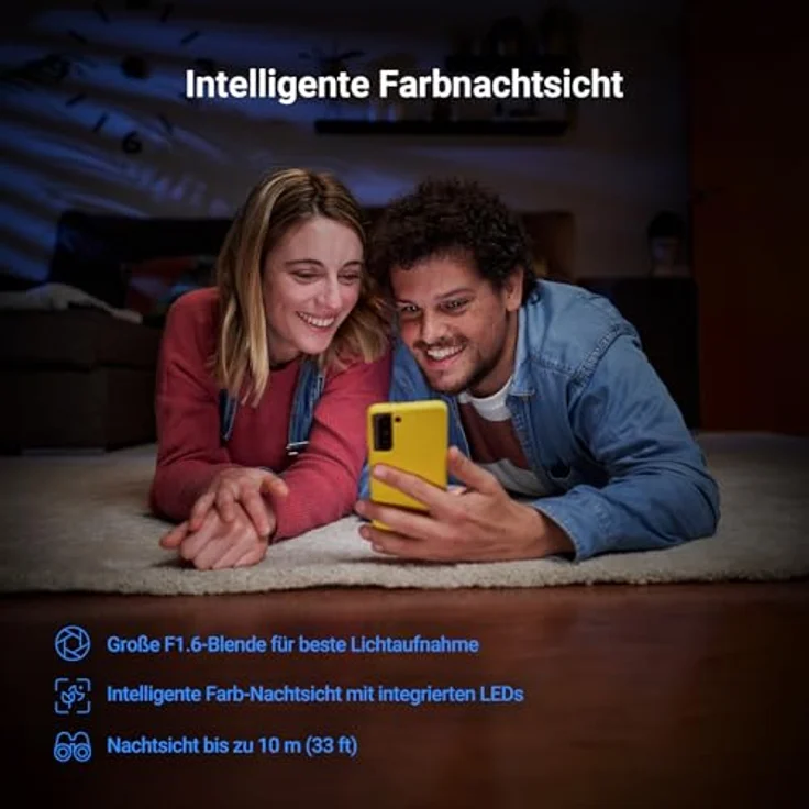 EZVIZ C6N G1, WLAN Überwachungskamera 5MP mit 360° PTZ, Personenerkennung, Auto-Zoom-Tracking, Farbnachtsicht, kompatibel mit Alexa, INDOOR, keine Monatsgebühr – Bild 5