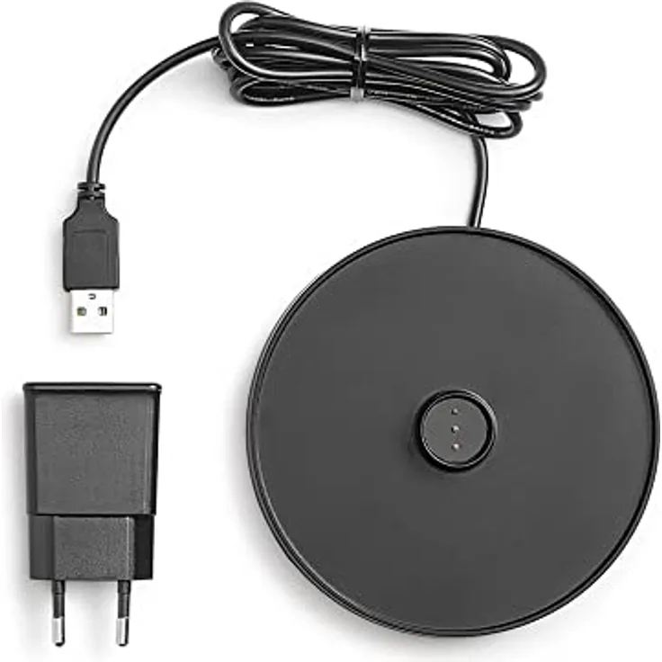 Zafferano Magnetische Kontakt-Ladestation für Kabellose Zafferano Lamp Olivia Pro - schwarzes Ladegerät