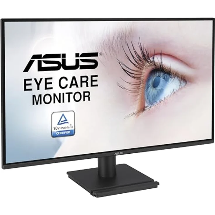 ASUS VA27AQ, 27 Zoll WQHD Monitor mit Augenpflege-Technologie, 75 Hz, HDR10, rahmenlos, HDMI, DisplayPort, Lautsprecher – Bild 3
