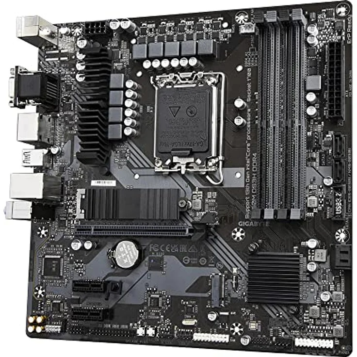Gigabyte B760M DS3H DDR4 Motherboard Intel B760 LGA 1700 Micro ATX – Bild 3