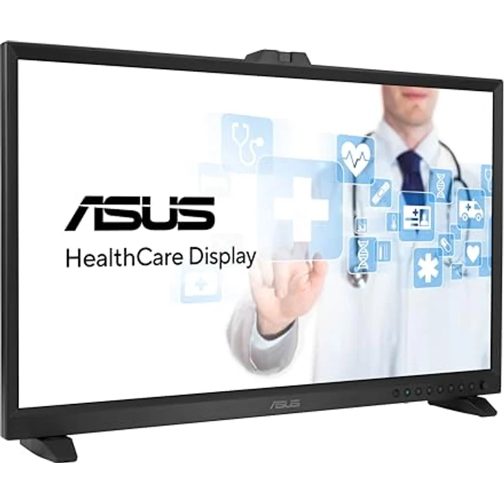 ASUS Healthcare OLED HA3281A 32 Zoll 4K UHD Monitor - 8MP 3840 x 2160 10-bit, DICOM zertifiziert, AGLR, eingebautes Kolorimeter, Auto Kalibrierung - Ergonomisch, DP 1.4, HDMI, USB-C mit 15W – Bild 2