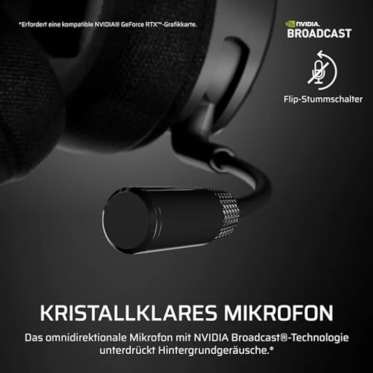 Corsair VOID MAX WIRELESS v2, Gaming Headset mit 7.1 Surround Sound, Kabellos, Schwarz – Bild 9