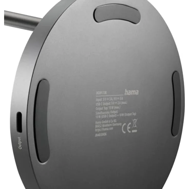 Hama Kabelloses Qi2-Ladegerät, 2in1-Ladestation mit 15W Schnellladefunktion und neigbarem Smartphone-Halter, Schwarz – Bild 15