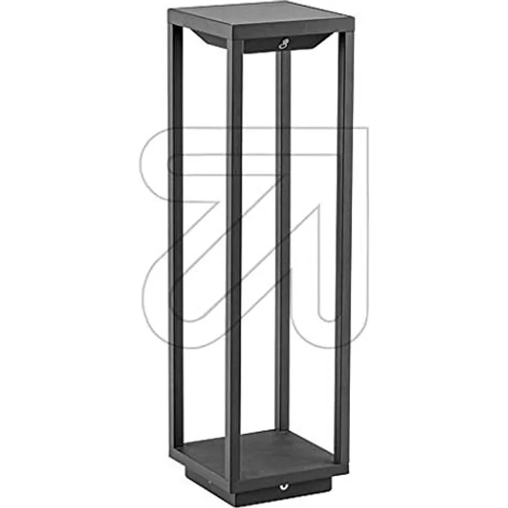 EVN WLS50451502 Solar-Außenstandleuchte mit Bewegungsmelder 2.2W Warmweiß Anthrazit