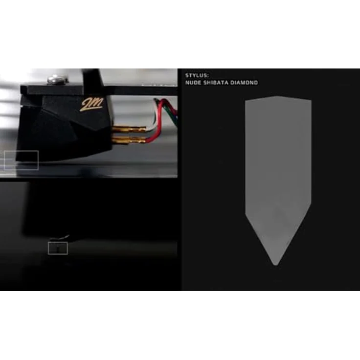 Ortofon 2M Black, Moving Magnet Tonabnehmer System mit SH-4 Headshell, schwarz, 20-31.000 Hz Frequenzbereich – Bild 4