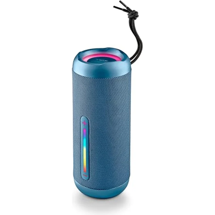 NGS Roller Furia 2 Blue, Kabelloser Bluetooth-Lautsprecher mit 30 W, IPX7 wasserdicht, True Wireless, 9 Std. Akkulaufzeit, Blau – Bild 1
