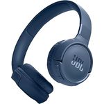 JBL Tune 520BT Wireless On-Ear Kopfhörer – Mit JBL Pure Bass Sound, Bluetooth und leichtem, faltbarem Design – Bis zu 57 Stunden Musikwiedergabe – Blau