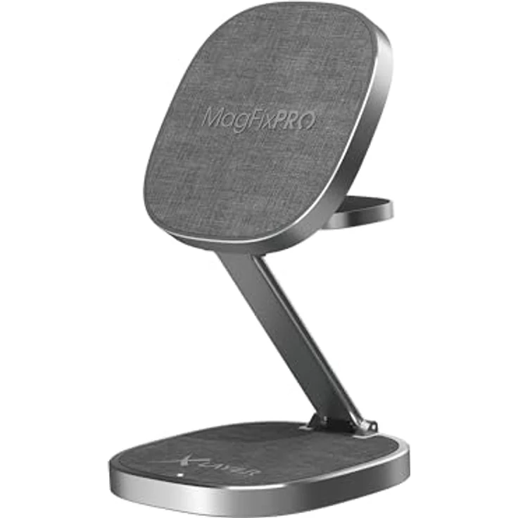 XLayer MagFix Pro 3 in 1 Ladestation Apple Wireless Charger | Klappbar | Standby | Magsafe Kompatibel | Magnetisch | Induktive | Kabellos | schnelllader iphone 15/14/13/12 Pro Watch 5/6/7/8/9/SE/Ultra – Bild 2