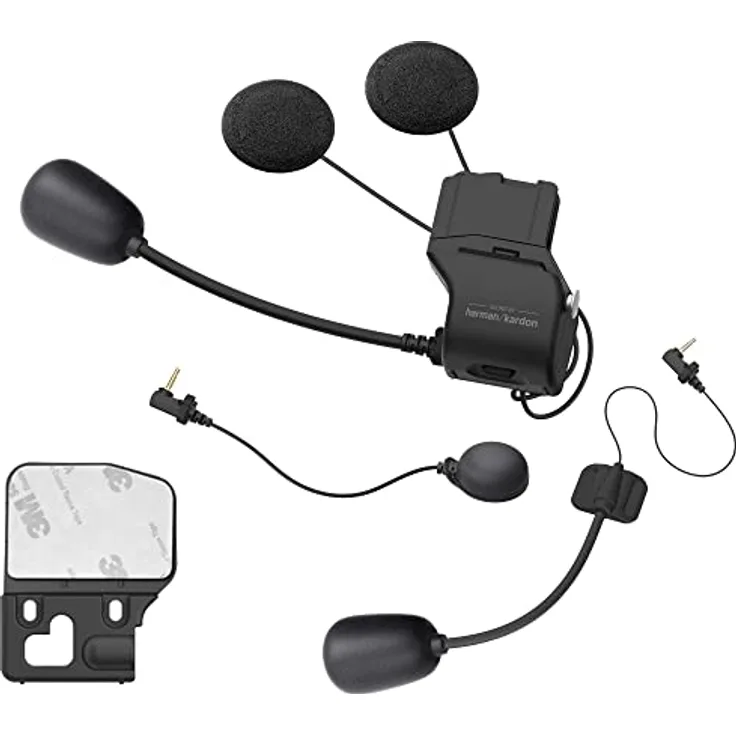 Sena 50S Universal Clamp Kit, Montagesatz mit SOUND BY Harman Kardon, Bluetooth 5, mehrsprachige Sprachsteuerung, verbesserte Lautsprecher und Mikrofon