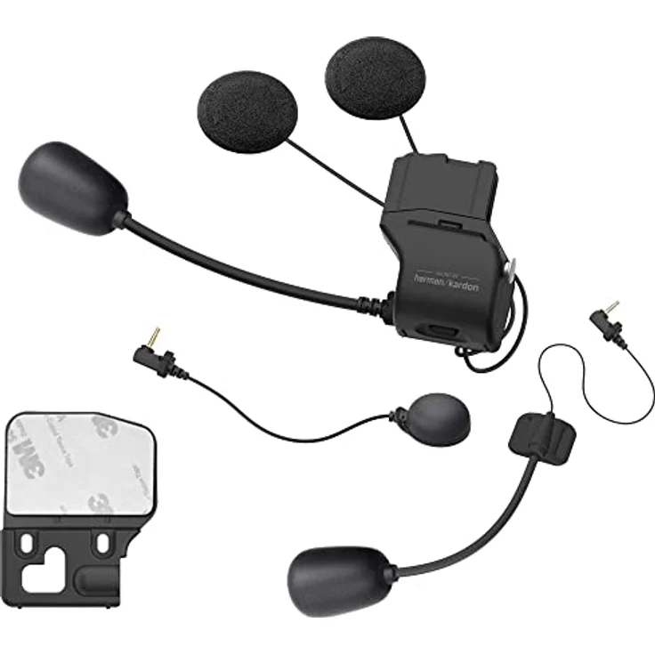 Sena 50S Universal Clamp Kit, Montagesatz mit SOUND BY Harman Kardon, Bluetooth 5, mehrsprachige Sprachsteuerung, verbesserte Lautsprecher und Mikrofon – Bild 1
